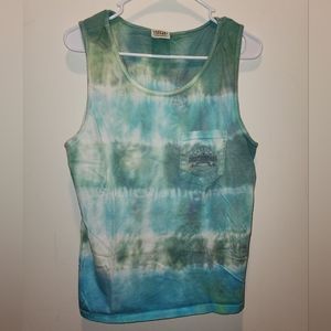 University of Tennessee Clement Hall Tie-Dye Pocket Tank Top Mens Size Medium